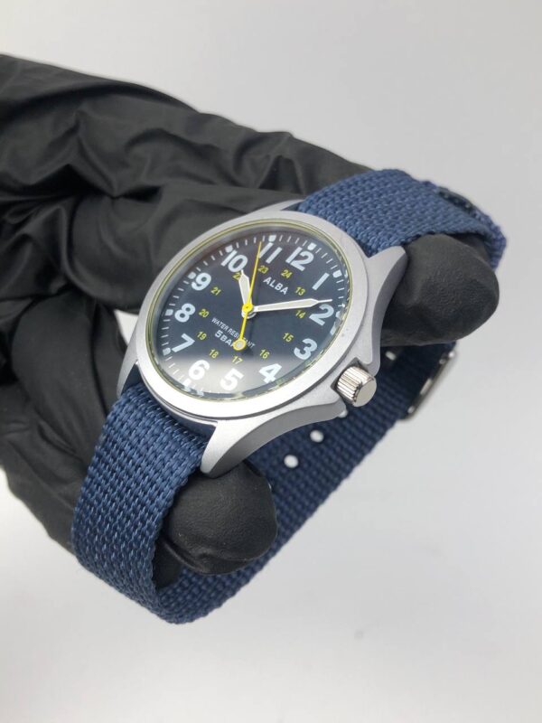 ALBA MILITARY BLUE DIAL - Gambar 3