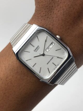 CASIO ANALOG DAYDATE SQUARE