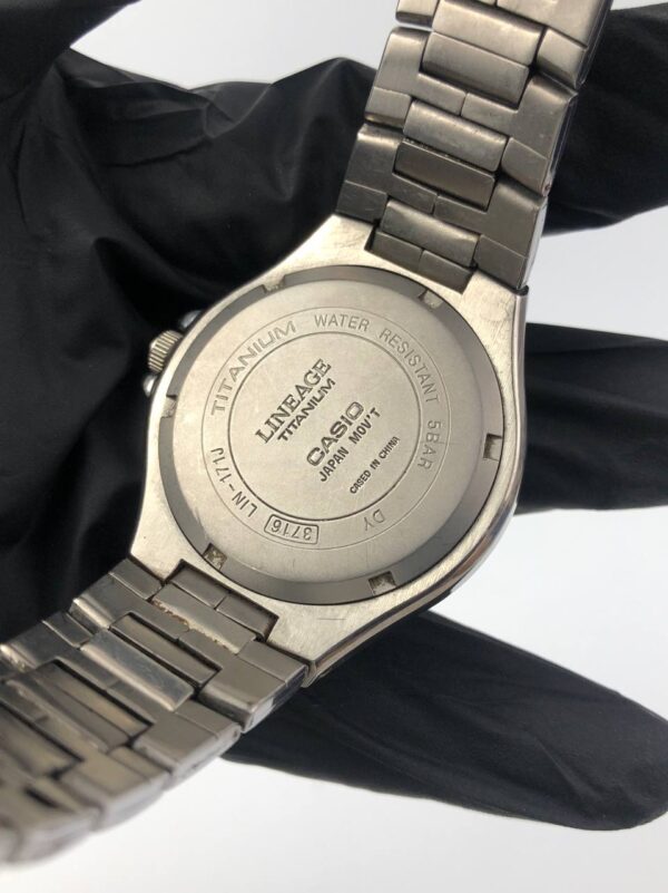 CASIO LINEAGE FULL TITANIUM - Gambar 8