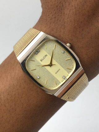 ELGIN QUARTZ VINTAGE PRISMA GLASS