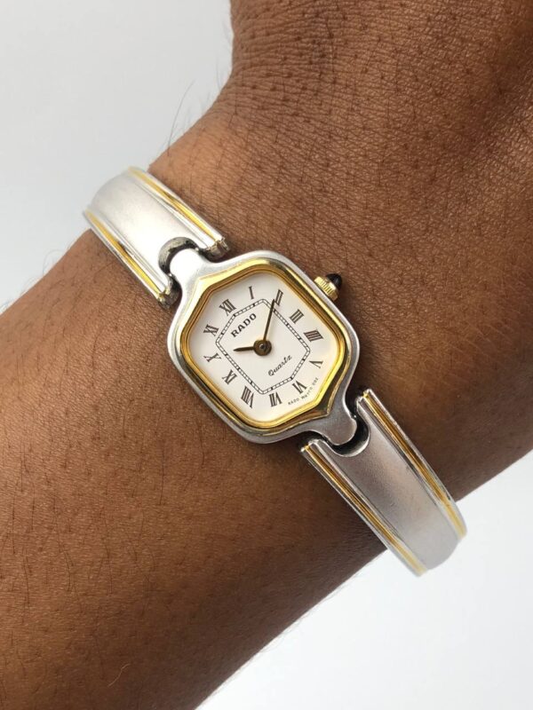 BEAUTIFUL RADO BANGLE TWOTONE