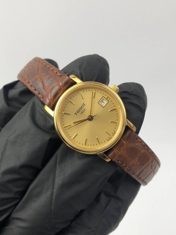 VINTAGE TISSOT QUARTZ DATE LADY - Gambar 4