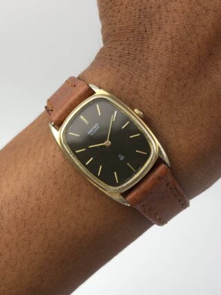 SEIKO QUARTZ BROWN DIAL