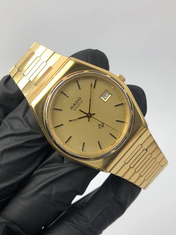 RADO QUARTZ DATE VINTAGE - Gambar 4