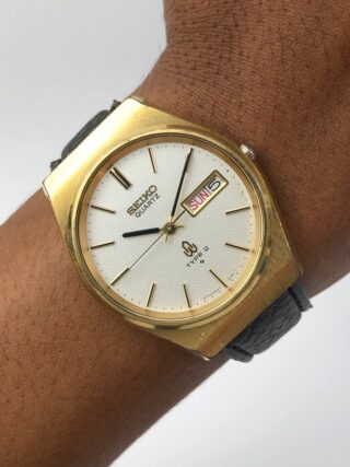 SEIKO TYPE II GOLD TONE CASE