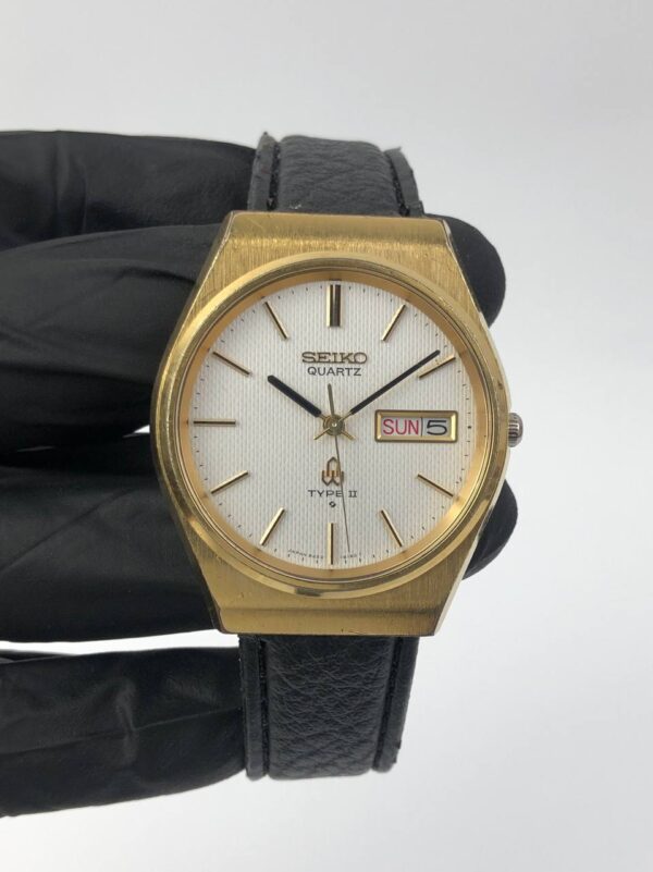 SEIKO TYPE II GOLD TONE CASE - Gambar 2