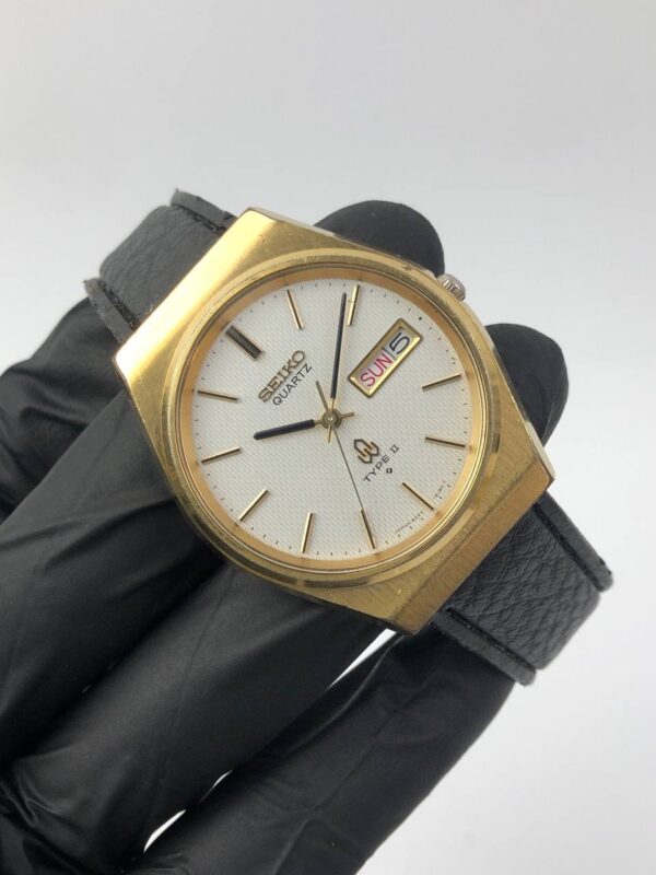SEIKO TYPE II GOLD TONE CASE - Gambar 4