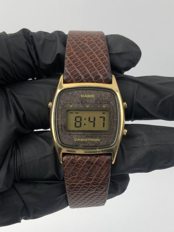 VINTAGE RARE CASIOTRON LCD TIPIS - Gambar 2