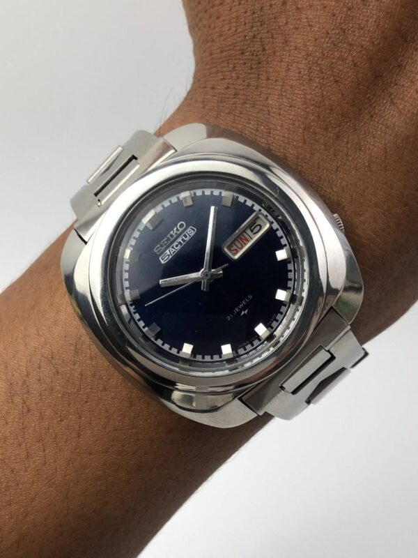 EKSLUSIF SEIKO 5ACTUS BLUE DIAL ORIGINAL