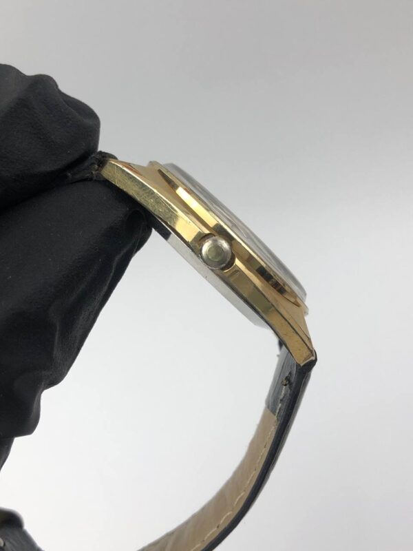 SEIKO LM GOLD TONE DAYDATE C SHAPE CASE - Gambar 5