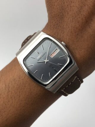 SEIKO GRAND TWIN QUARTZ GREY DIAL