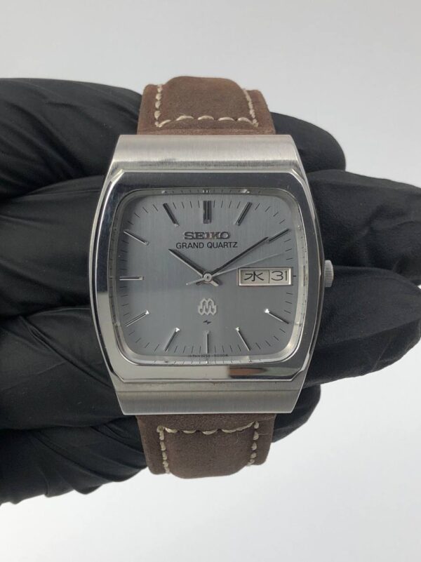 SEIKO GRAND TWIN QUARTZ GREY DIAL - Gambar 2