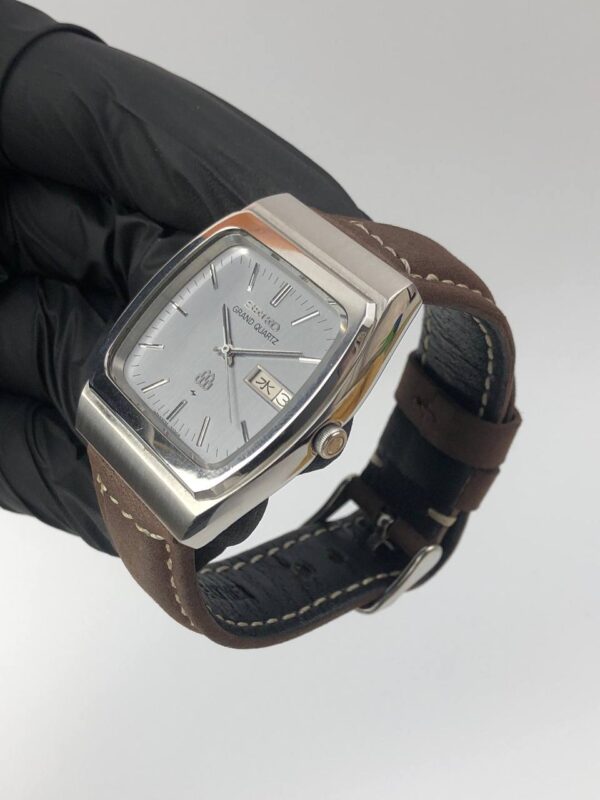 SEIKO GRAND TWIN QUARTZ GREY DIAL - Gambar 3