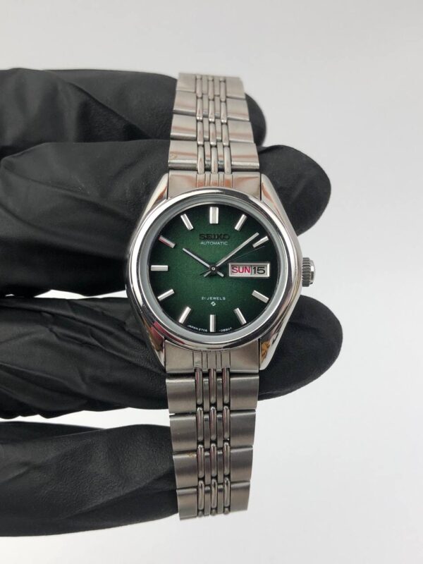 BEAUTIFUL SEIKO AUTOMATIC LADY GREEN DIAL - Gambar 2