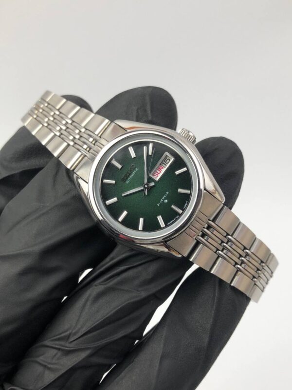 BEAUTIFUL SEIKO AUTOMATIC LADY GREEN DIAL - Gambar 4