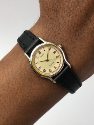 SEIKO EXCELINE ROMAN GUILOCHE DIAL