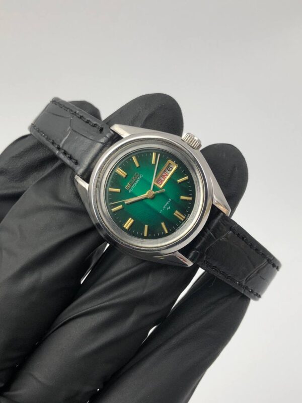 SEIKO VINTAGE AUTOMATIC GREEN DIAL - Gambar 4