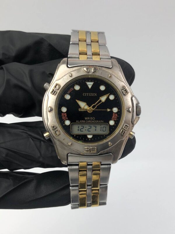 CITIZEN ANADIGI ALARM CHRONOGRAPH - Gambar 2