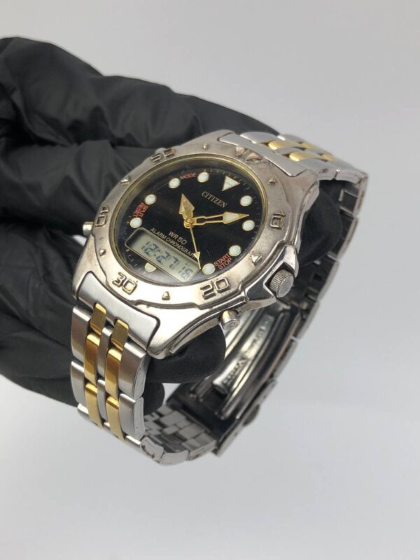 CITIZEN ANADIGI ALARM CHRONOGRAPH - Gambar 3