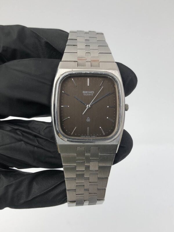 SEIKO QUARTZ DARK BROWN DIAL ALL ORI - Gambar 2
