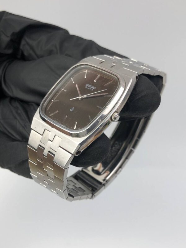SEIKO QUARTZ DARK BROWN DIAL ALL ORI - Gambar 3