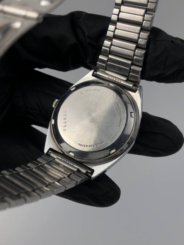 ALBA QUARTZ VINTAGE DAYDATE BLACK DIAL ALL ORI - Gambar 8