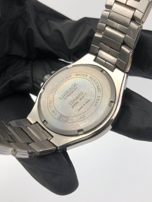 CASIO LINEAGE ALL TITANIUM - Gambar 8