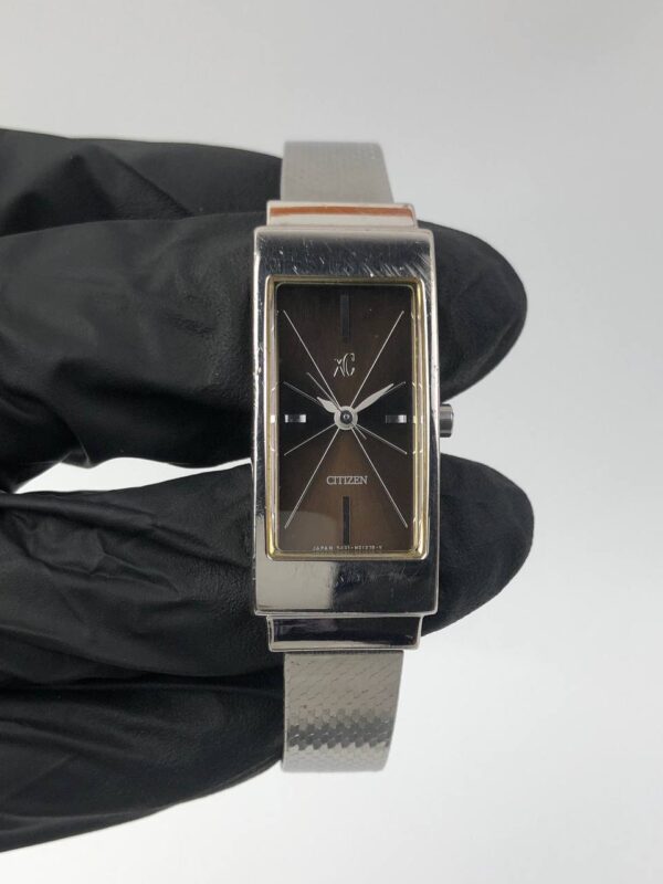 CITIZEN LADY XC BROWN DIAL - Gambar 2