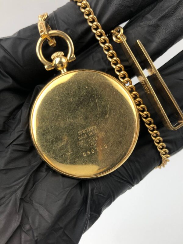 SEIKO QUARTZ POCKET WATCH - Gambar 3