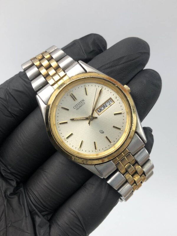 CITIZEN QUARTZ TWOTONE DAYDATE - Gambar 4