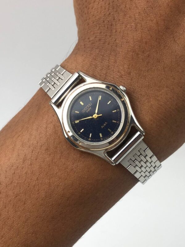 SUCCESS APLHA KLASIK BLUE BLACK DIAL BY ALBA
