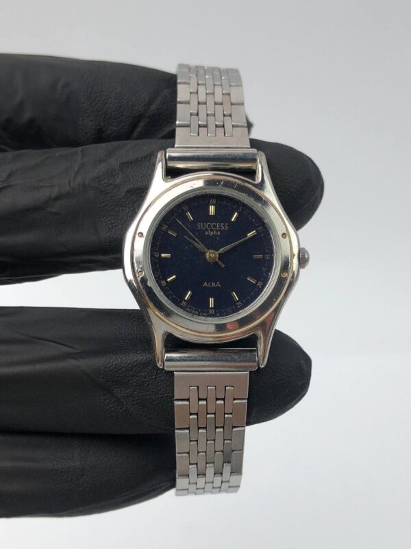 SUCCESS APLHA KLASIK BLUE BLACK DIAL BY ALBA - Gambar 2