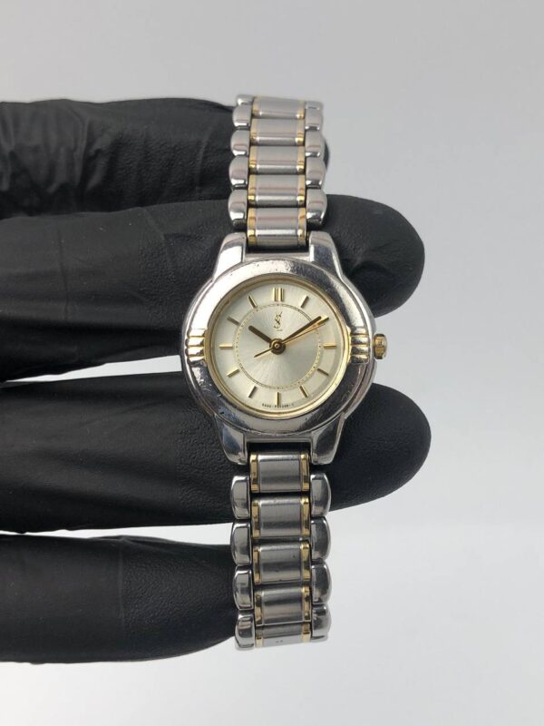 YVES SAINT LAURENT WOMEN’S WATCH SILVER GENUINE - Gambar 2