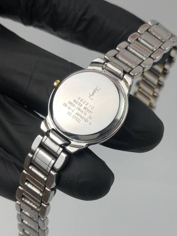 YVES SAINT LAURENT WOMEN’S WATCH SILVER GENUINE - Gambar 8