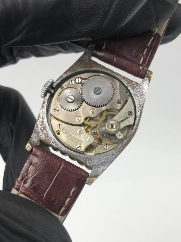 VINTAGE SEIKOSHA MILITARY ARTDECO - Gambar 8
