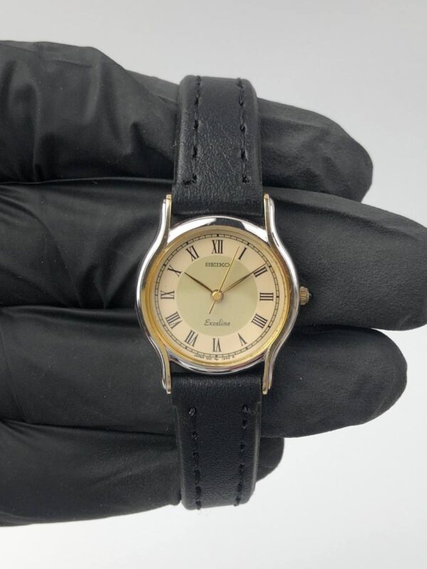 SEIKO EXCELINE ROMAN GUILOCHE DIAL - Gambar 2