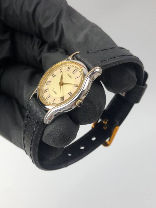 SEIKO EXCELINE ROMAN GUILOCHE DIAL - Gambar 3