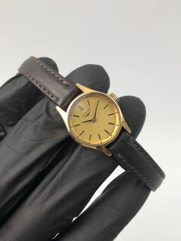 LONGINES VINTAGE CLASSIC GOLD PLATED MANUAL WINDING - Gambar 4