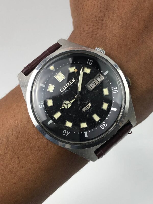 CITIZEN SEVEN STAR APSS 2812-Y VINTAGE 21 JEWELS