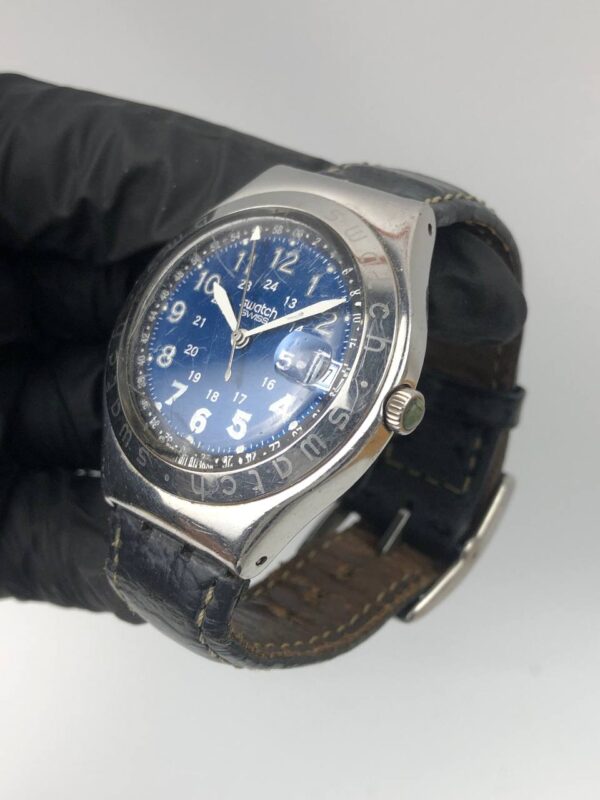 SWATCH STEEL BLUE DIAL - Gambar 3
