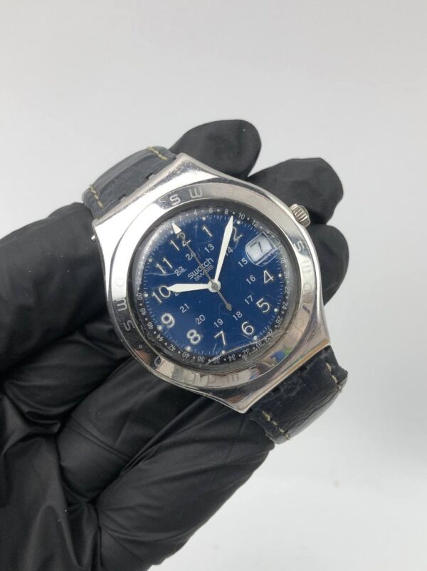 SWATCH STEEL BLUE DIAL - Gambar 4