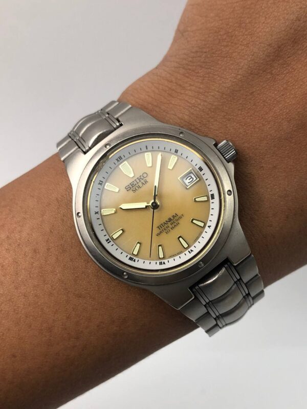 SEIKO SOLAR FULL TITANIUM