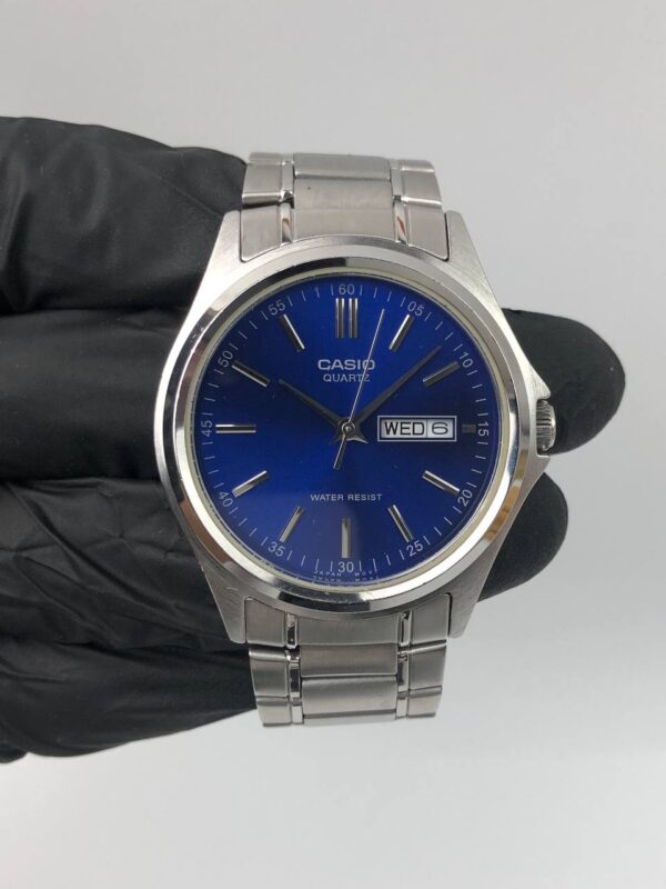 CASIO QUARTZ BLUE DIAL - Gambar 2