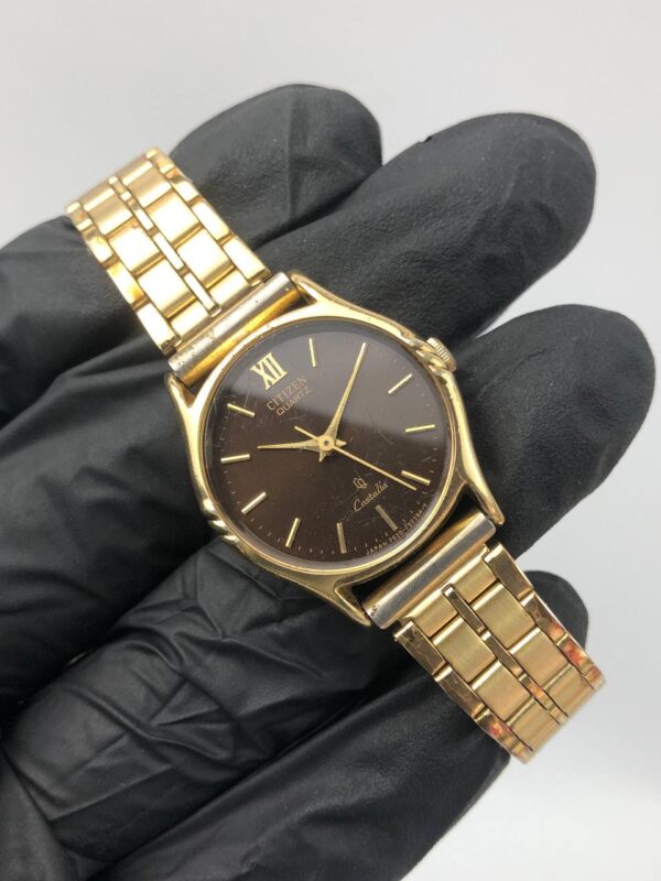 CITIZEN CASTALIA BROWN DIAL - Gambar 4