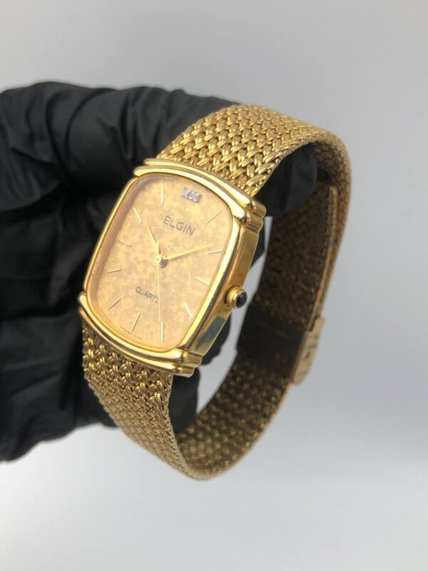 ELGIN QUARTZ SNOWFLAKE DIAL - Gambar 3
