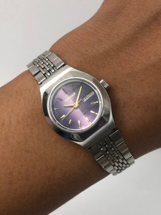 CITIZEN LADY VINTAGE PURPLE DIAL