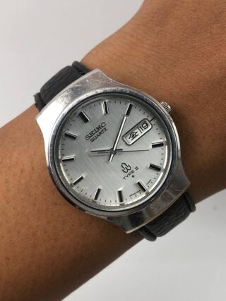 SEIKO TYPE II GREY LINEN DIAL
