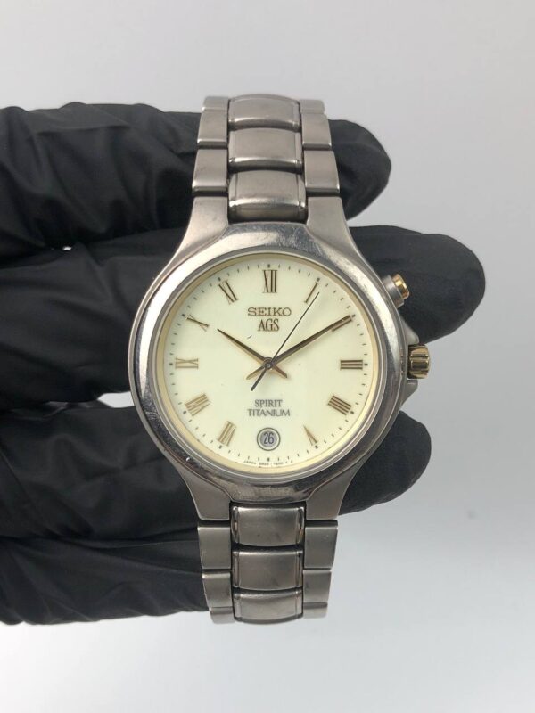 SEIKO SPIRIT AGS FULL TITANIUM LUME DIAL - Gambar 2