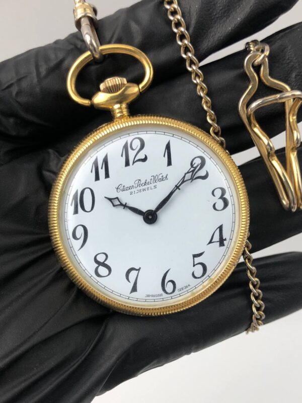 VINTAGE CITIZEN POCKET WATCH BREGUET - Gambar 2