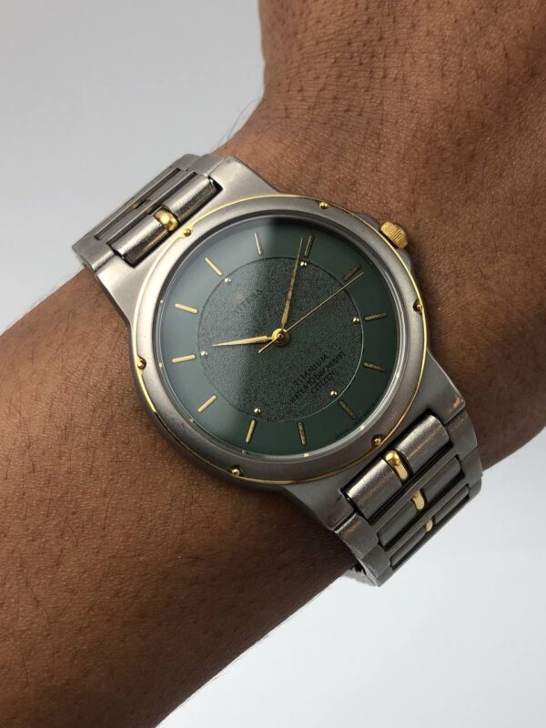 CITIZEN ATTESA ARMY GUILOCHE DIAL TITANIUM